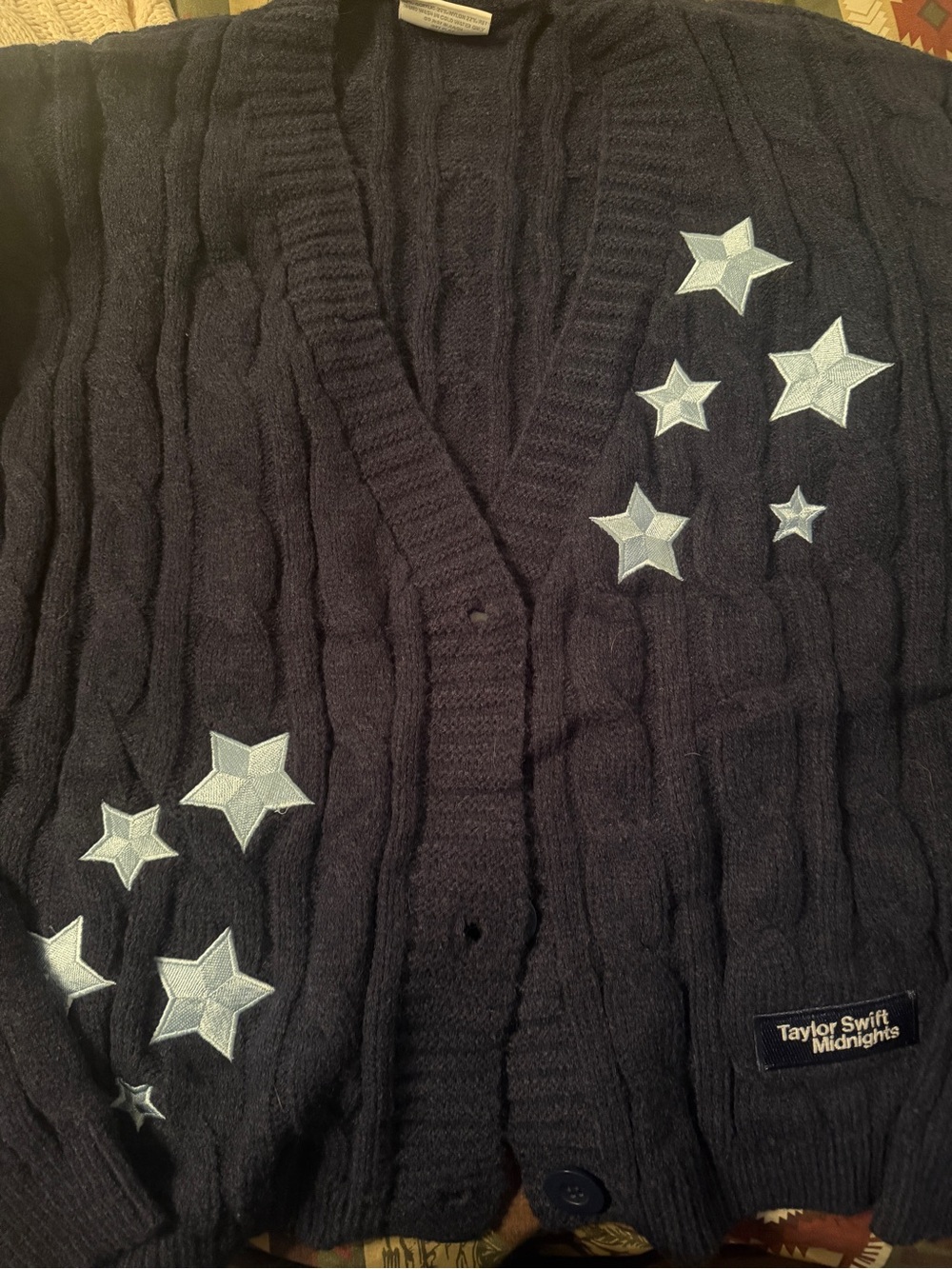 Authentic Taylor Swift Midnights Cardigan MD/LG Official Merch